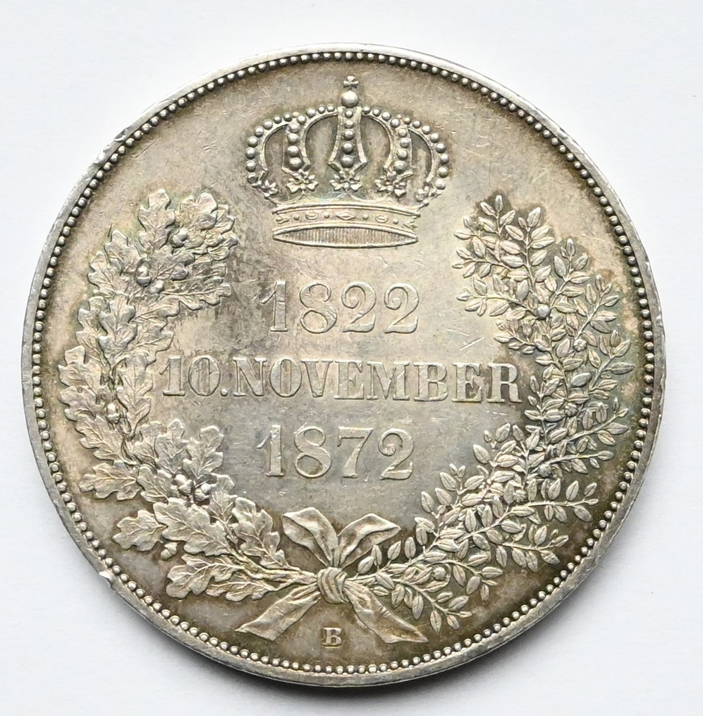 Dwutalar ślubny 1872 – Johann & Amalie von Sachsen