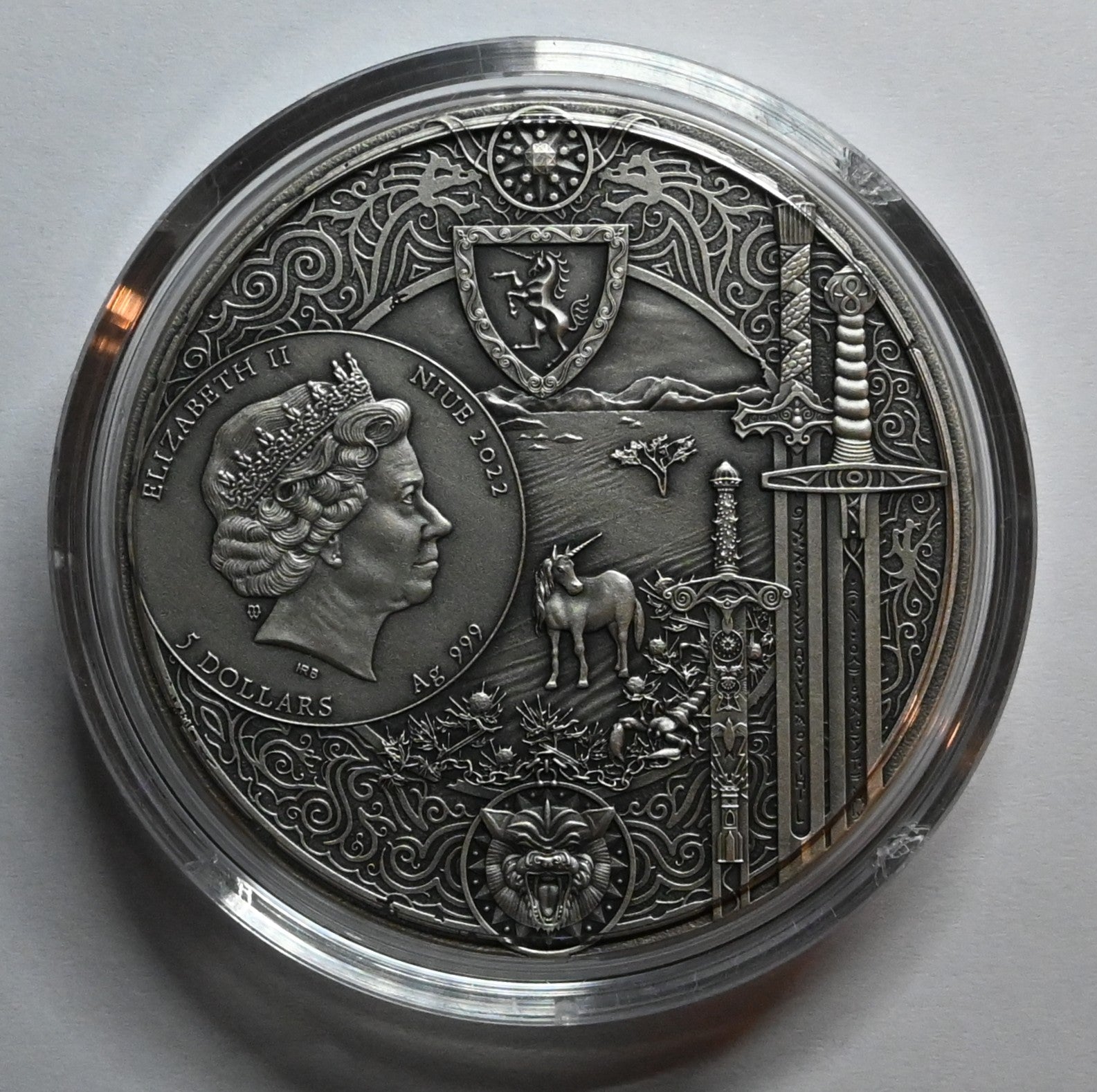 5$ Wiedźmin - Czas Pogardy 2oz 2022