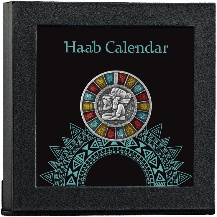 2$ Kalendarz Haab 2oz 2023
