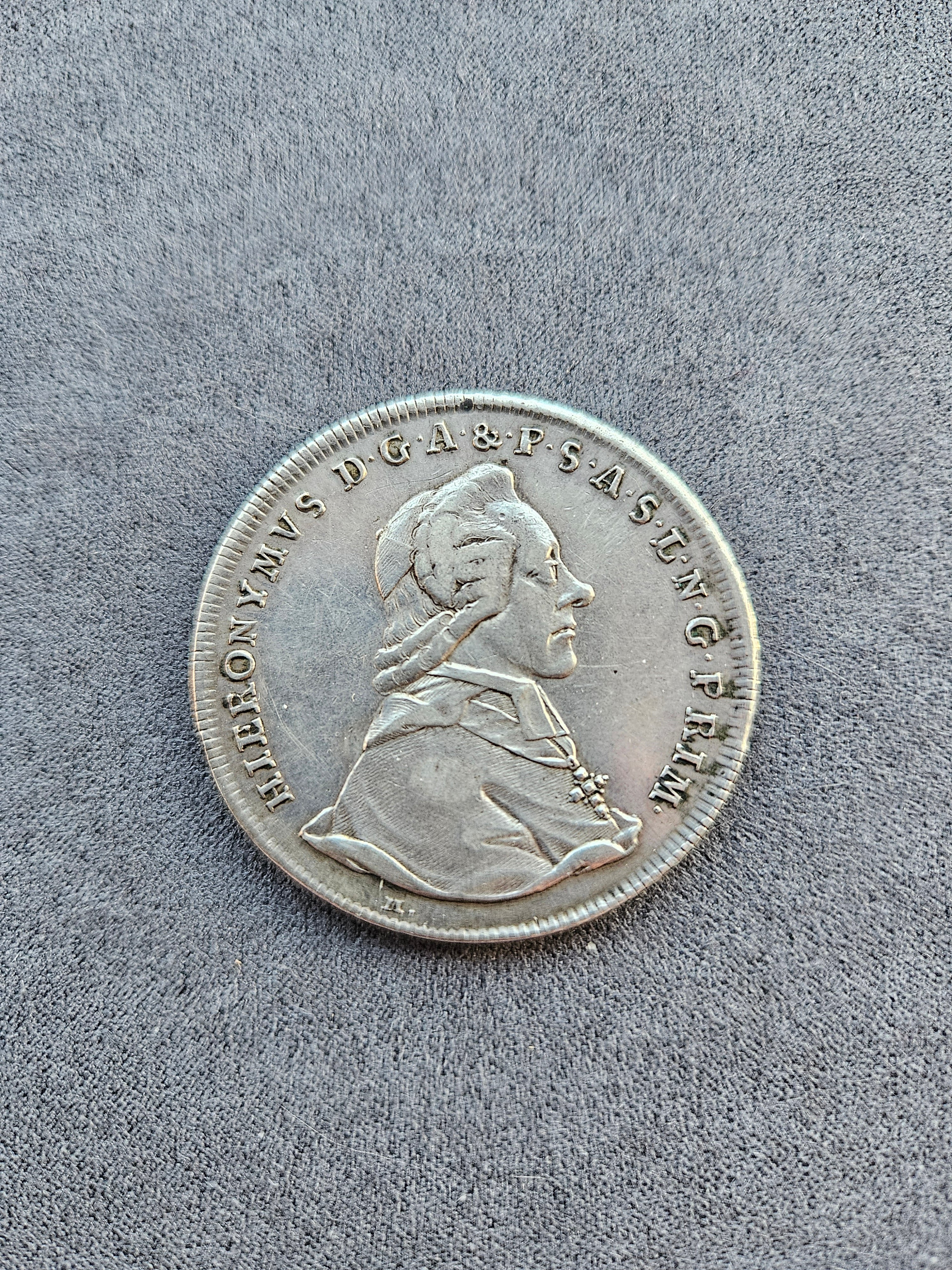 Austria – Talar Arcybiskupi 1784, Salzburg, Hieronymus von Colloredo