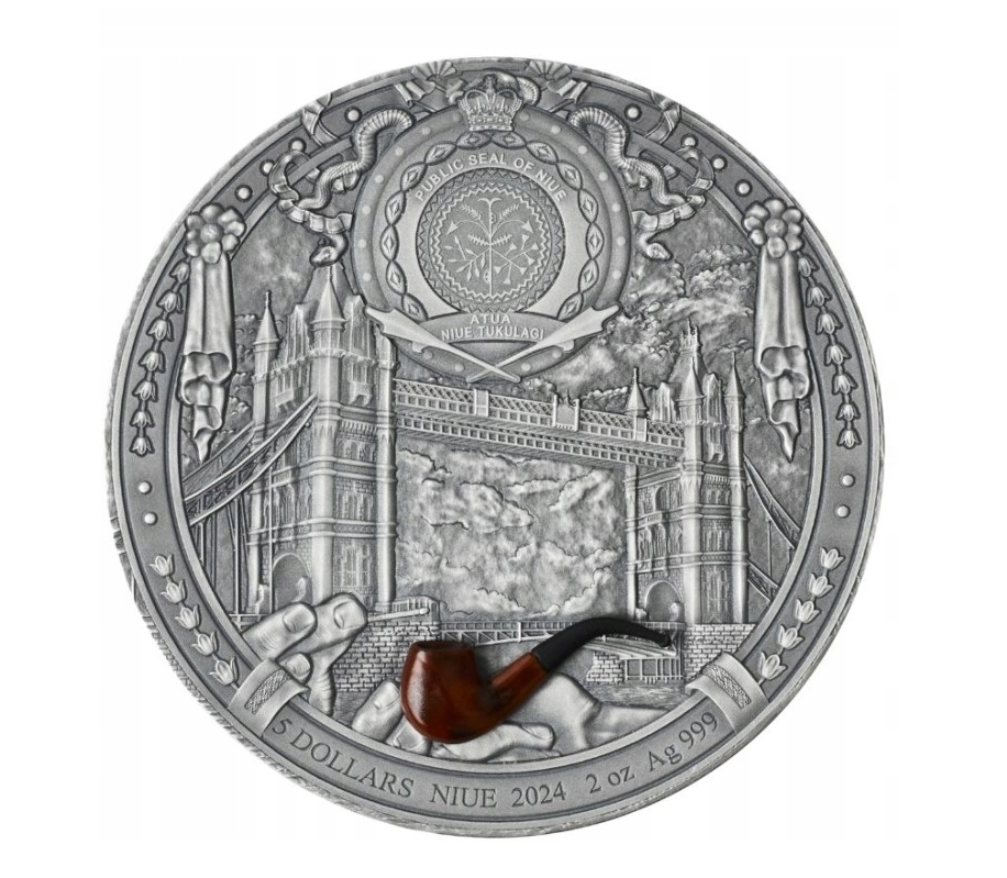5$ Sherlock Holmes - Znak Czterech 2oz 2025