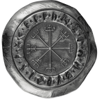Vegvísir 2 oz - finał serii Runes | Germania Mint