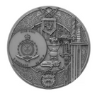 5$ The Witcher - Baptism of Fire 2oz 2023
