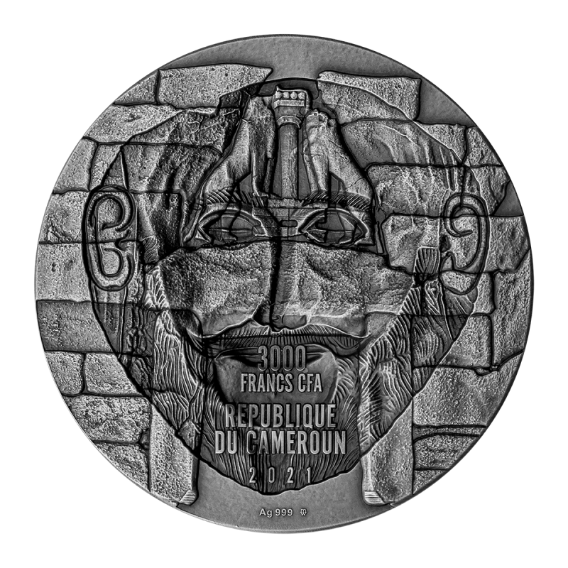 Maska Agamemnona 3 oz 2021 Kamerun 500 szt.