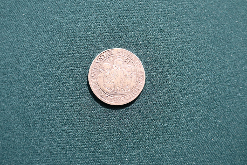 Talar „Dreibrüdertaler” – Saksonia 1601 – Christian II / Johann Georg I / August